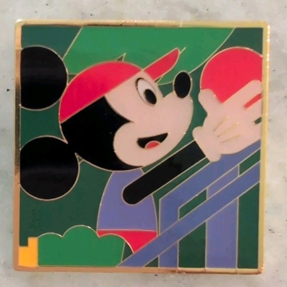 Disney Loungefly Mickey Mouse Friends Artsy Blind Box Pin Mickey Art Enamel
